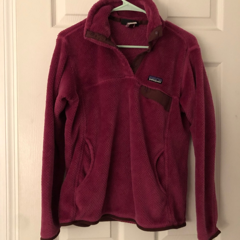 Purple fuzzy Patagonia
